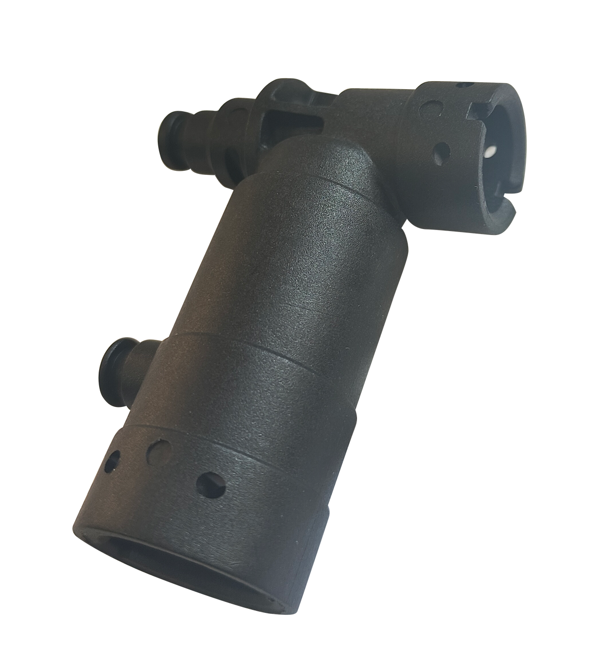 Dylect® Pressure Washer Genuine Spare Part – Valve Body (Overflow) (Located in Pump Head – Unloader/Bypass Housing) | PA66 30% Glass-Filled Nylon | Compatible Only with Flow Prime Model (Pack of 1)