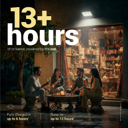 Dylect Eco Solar 120W Flood Light