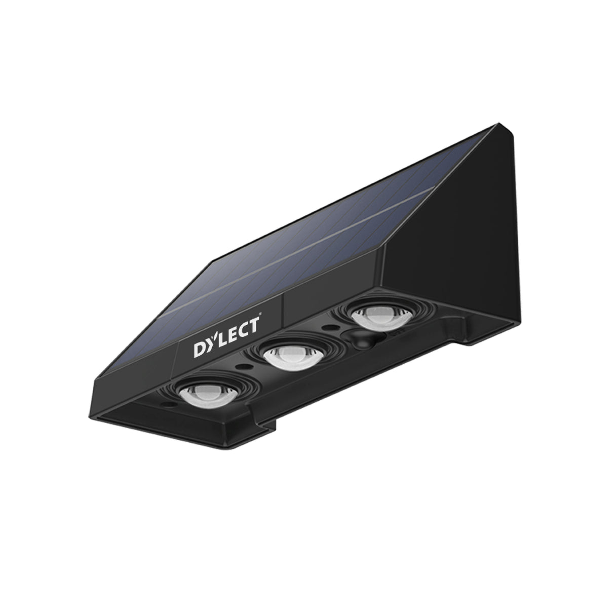 Dylect LUXE Solar Fence Downlight (3 LED)