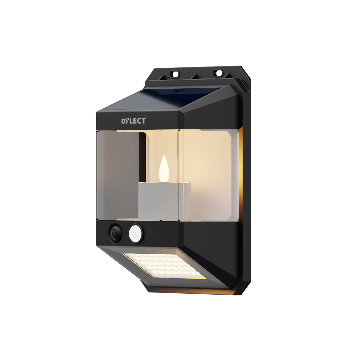 DYLECT Solar Candle Wall Light (S)