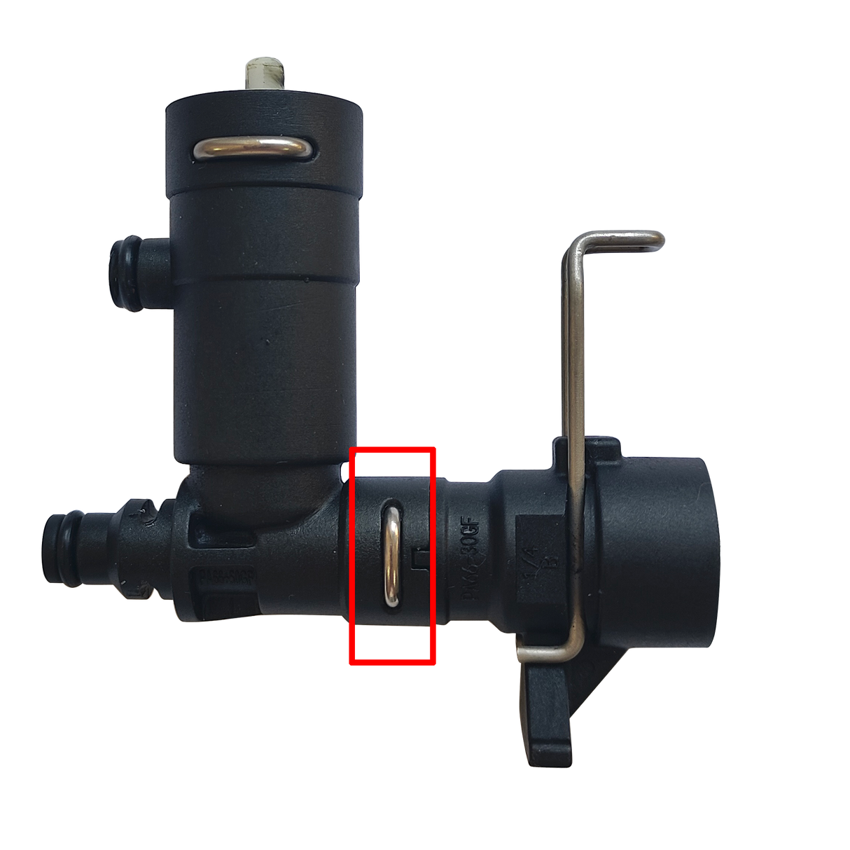 Dylect® Pressure Washer Genuine Spare Part – U-Pin (Retaining) 10×19×2 (Located in Pump Assembly – Retainer/Hinge Position) | 1CR18NI9TI Ti-Stabilized Stainless Steel | Compatible Only with Flow Prime Model (Pack of 2)