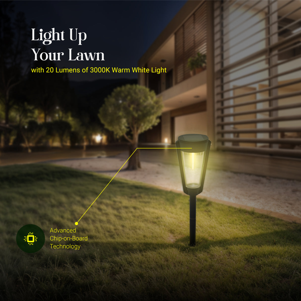 DYLECT Solar Eco Garden Pathway Light