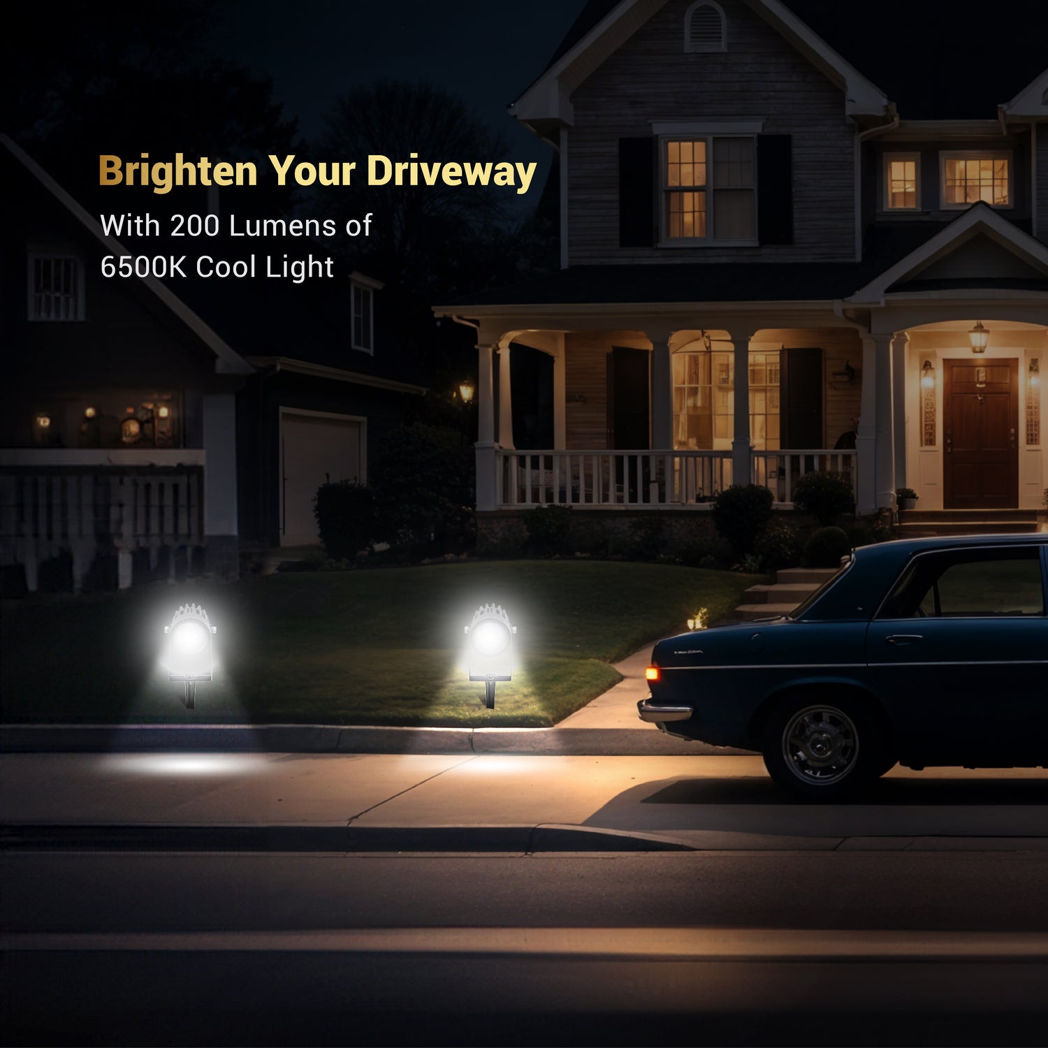 Dylect LUXE Solar Dual Head Spotlight