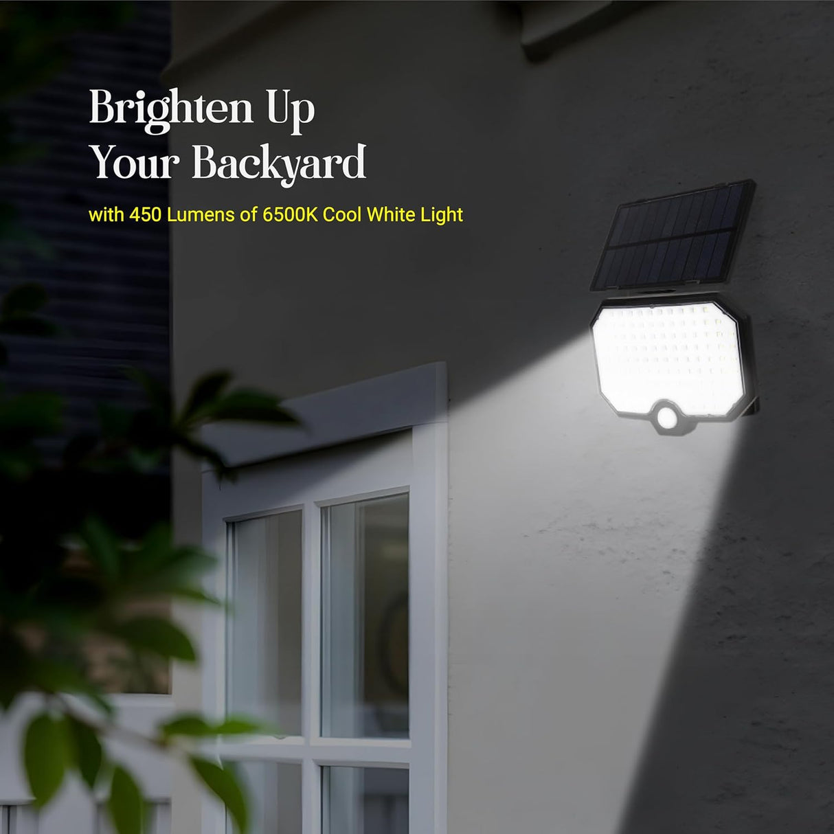 DYLECT Solar Eco LED Security Light with Separate Panel