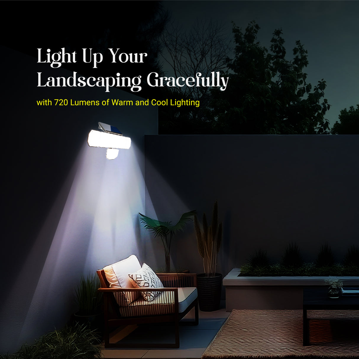 Dylect Solar Eco Multi Panel Solar Security Light – 6 Panels