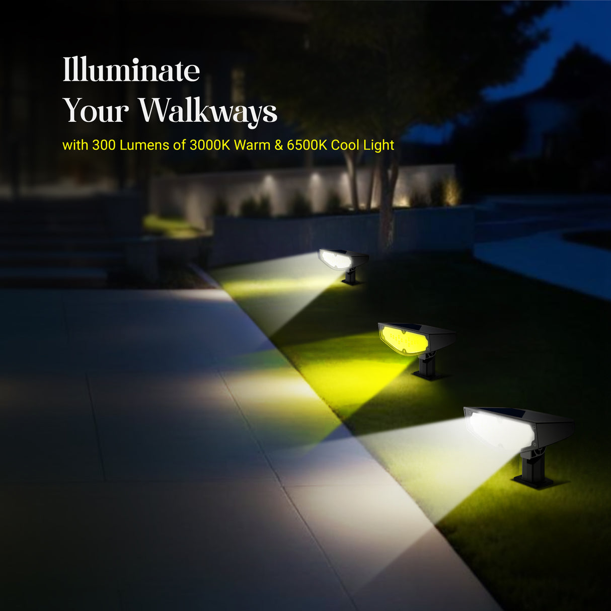 DYLECT Solar Eco Spot Light (BM)