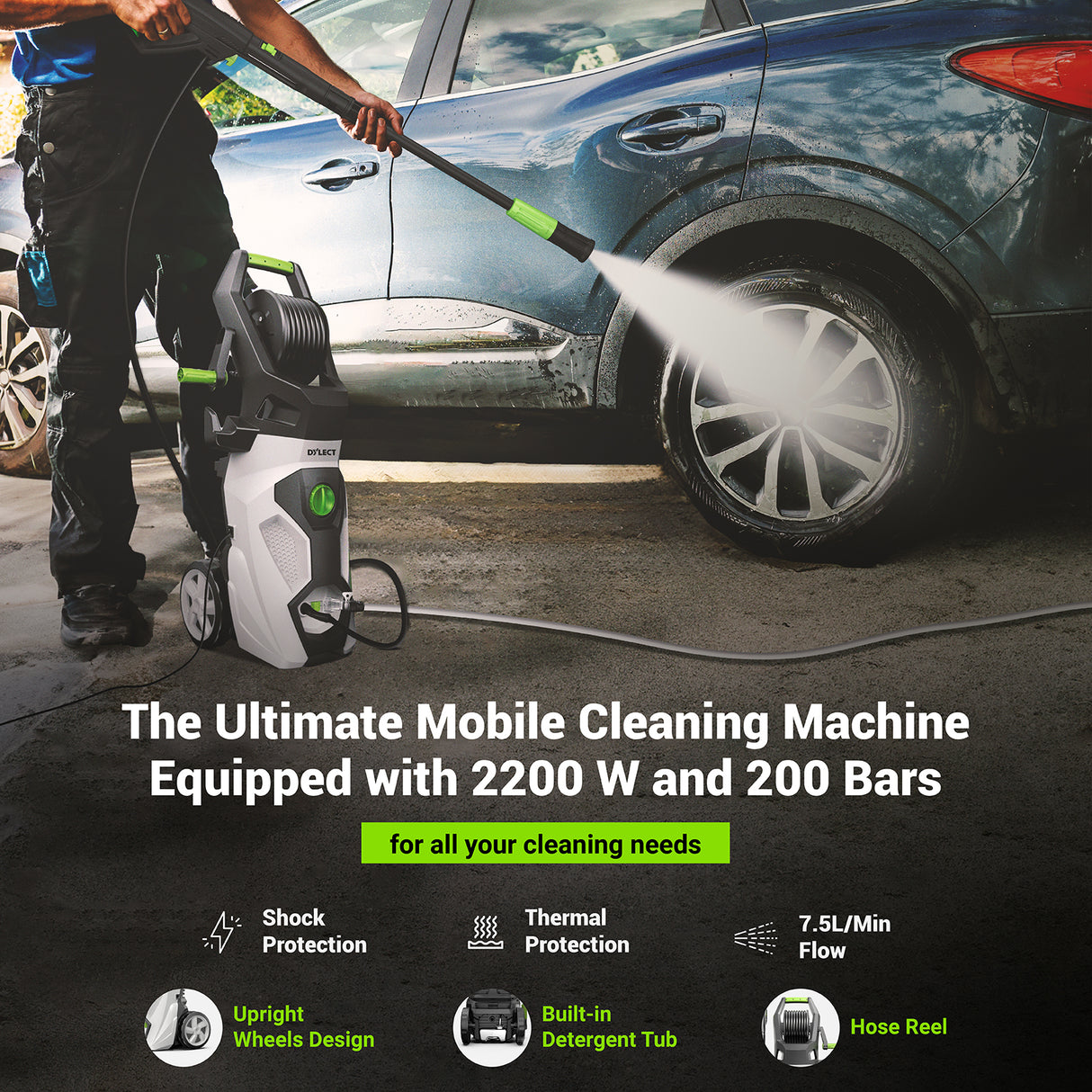 Dylect Ultra Force High Pressure Washer