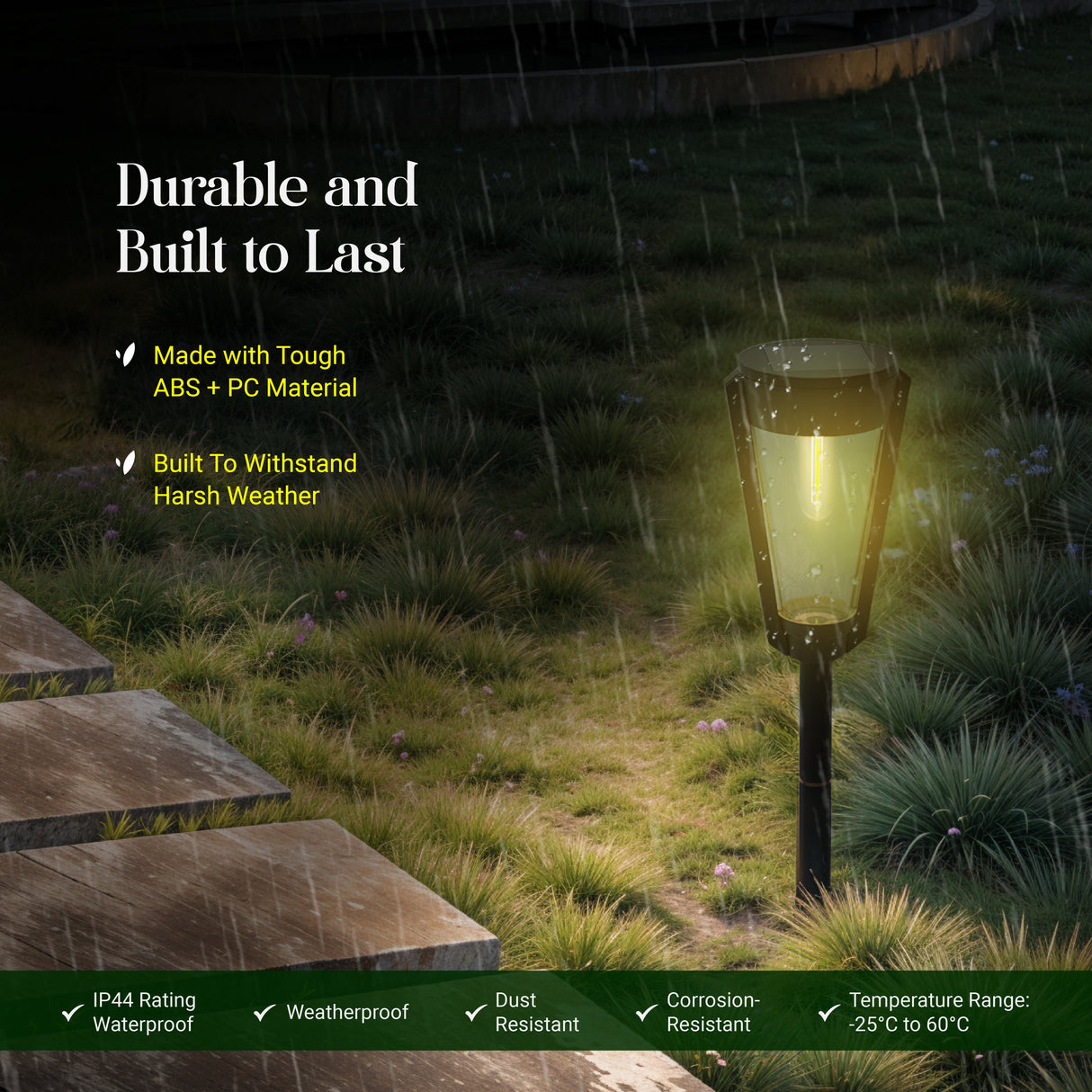 DYLECT Solar Eco Garden Pathway Light