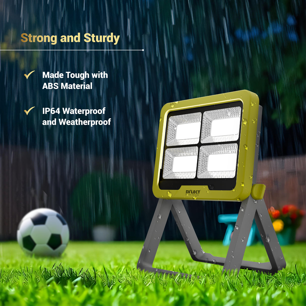 Dylect Luxe Solar Camping Light – Green