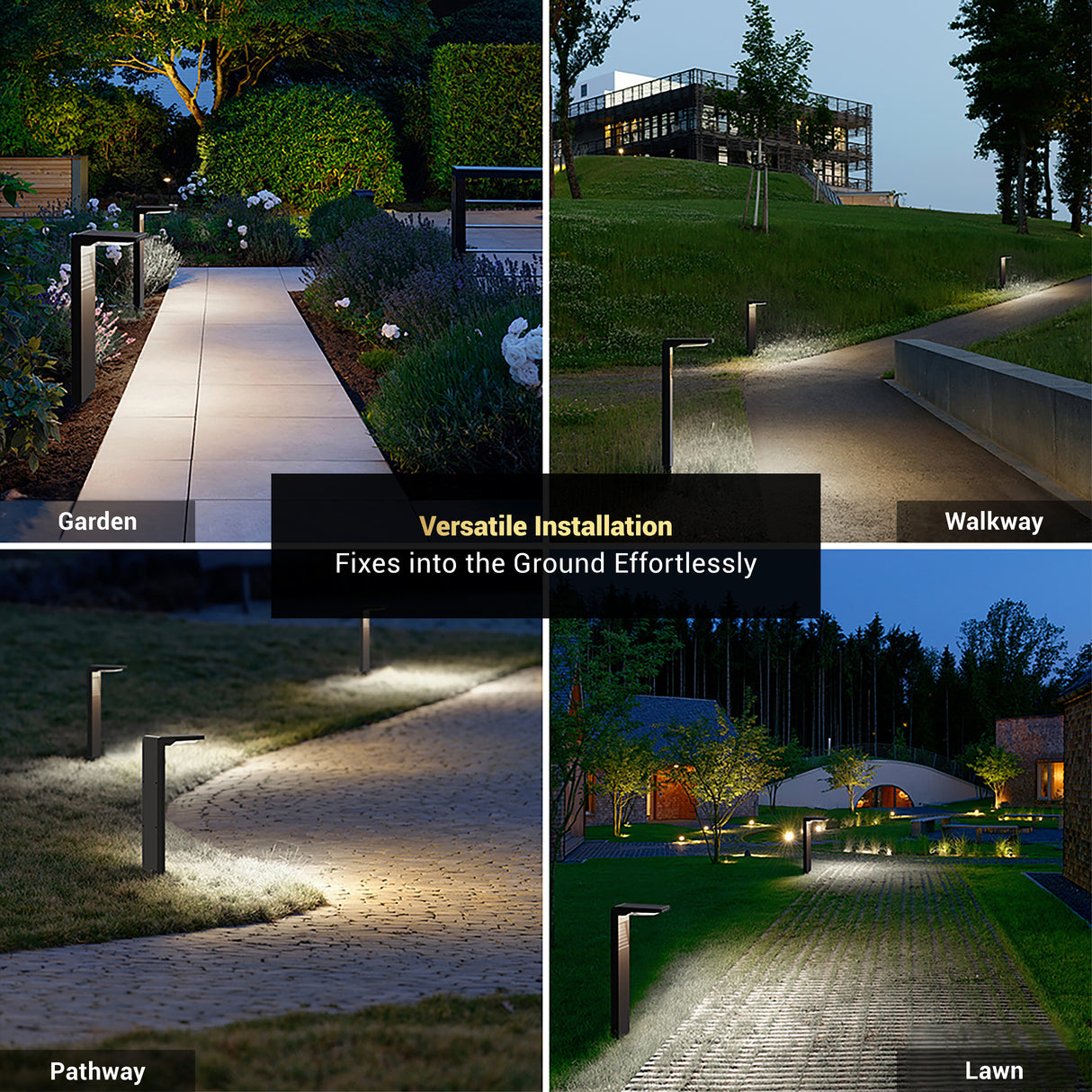 Dylect LUXE Solar Garden Pathway Light