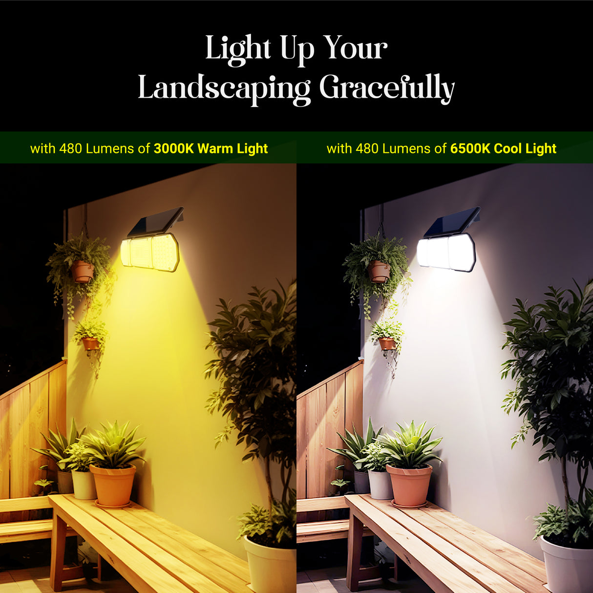 Dylect Solar Eco Multi Panel Solar Security Light – 3 Panels