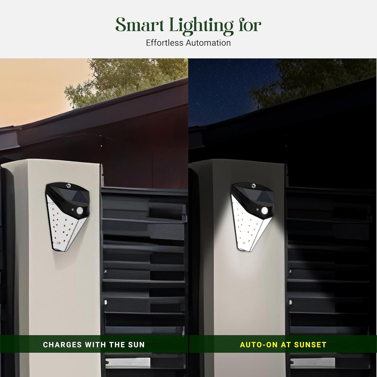 DYLECT Solar Diamond Slim Wall Light (S)