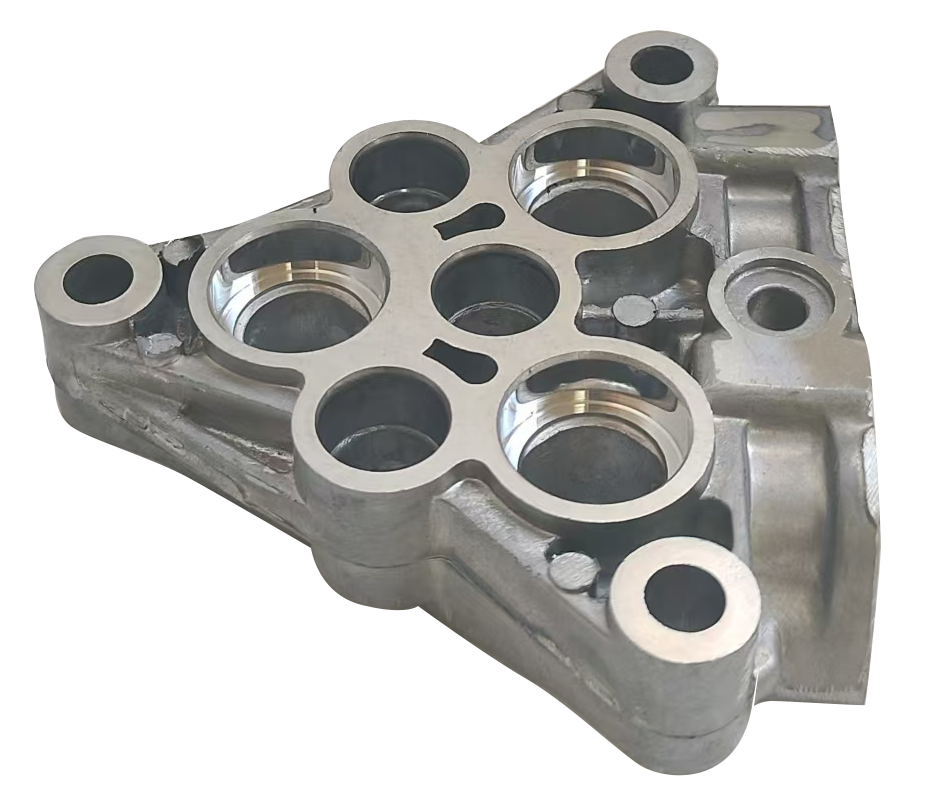 Dylect® Pressure Washer Genuine Spare Part – Pump Cover (Located in Pump Head – Protective End Cover Section) | ADC12 Aluminium Die-Cast | Compatible Only with Flow Prime Model (Pack of 1)