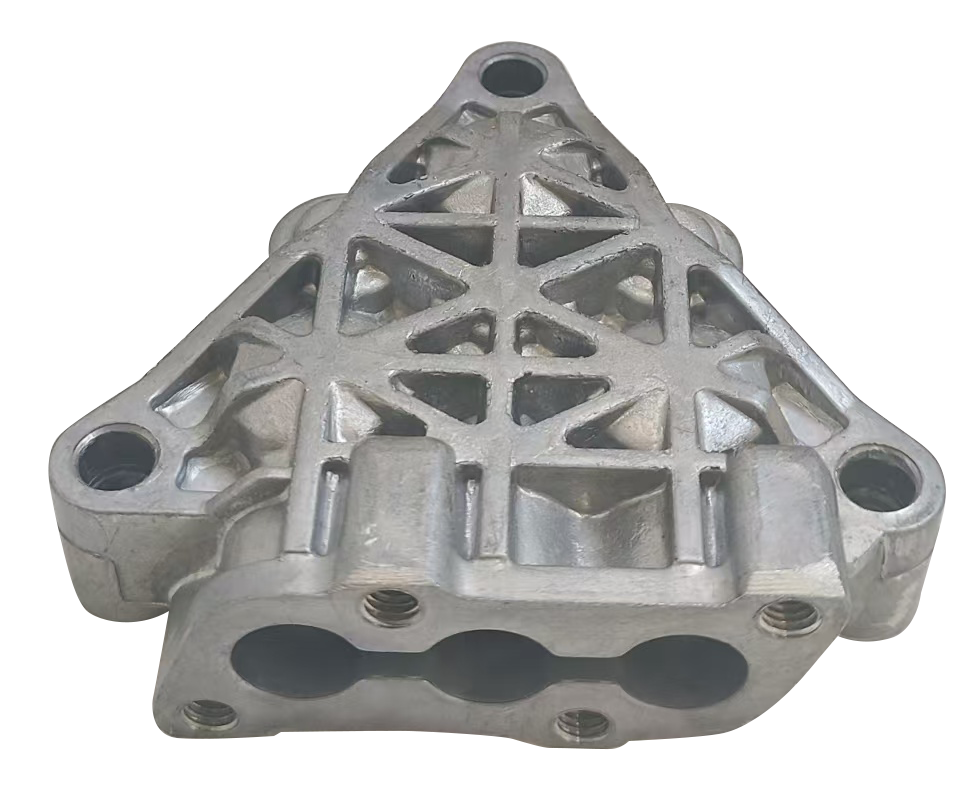 Dylect® Pressure Washer Genuine Spare Part – Pump Cover (Located in Pump Head – Protective End Cover Section) | ADC12 Aluminium Die-Cast | Compatible Only with Flow Prime Model (Pack of 1)