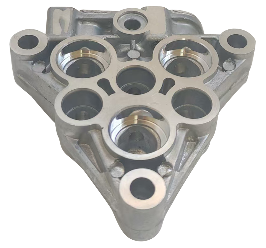 Dylect® Pressure Washer Genuine Spare Part – Pump Cover (Located in Pump Head – Protective End Cover Section) | ADC12 Aluminium Die-Cast | Compatible Only with Flow Prime Model (Pack of 1)