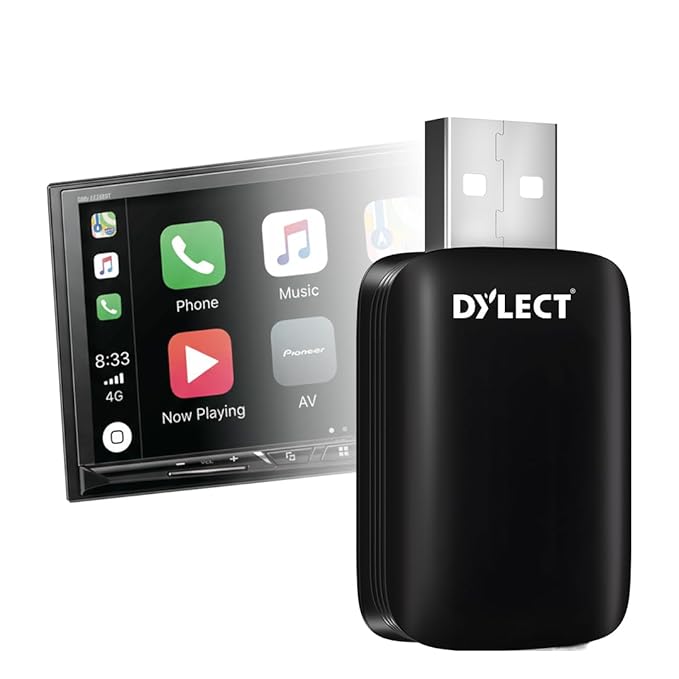 Dylect® AirDrive Wireless CarPlay & Android Auto Adapter