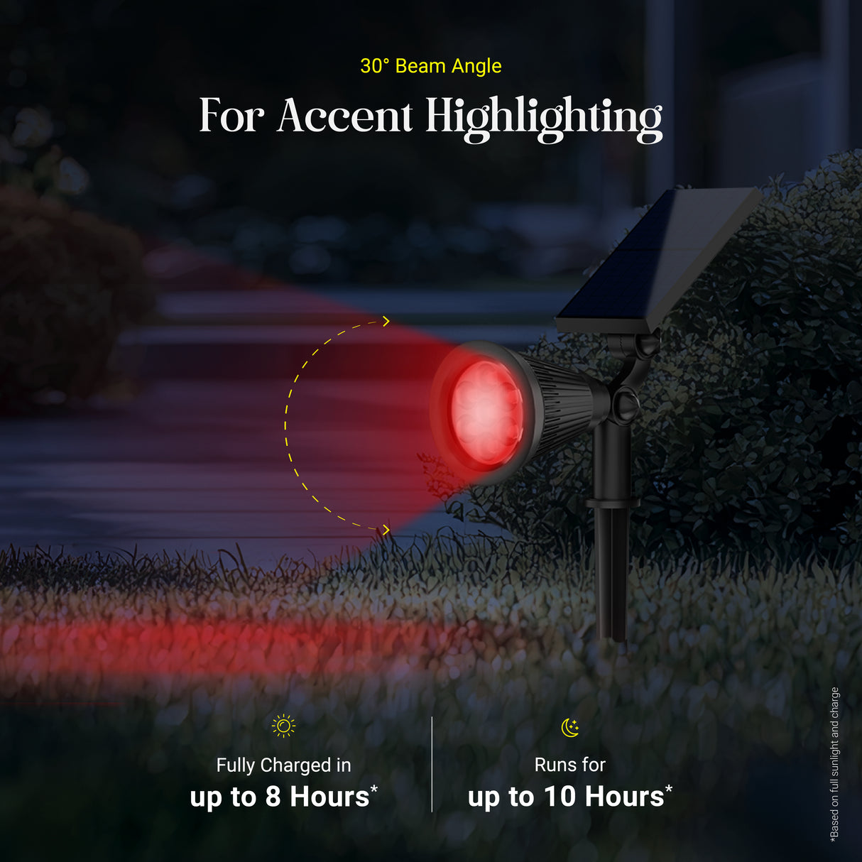 DYLECT Solar Eco RGB Landscape Spot Light (RGB)