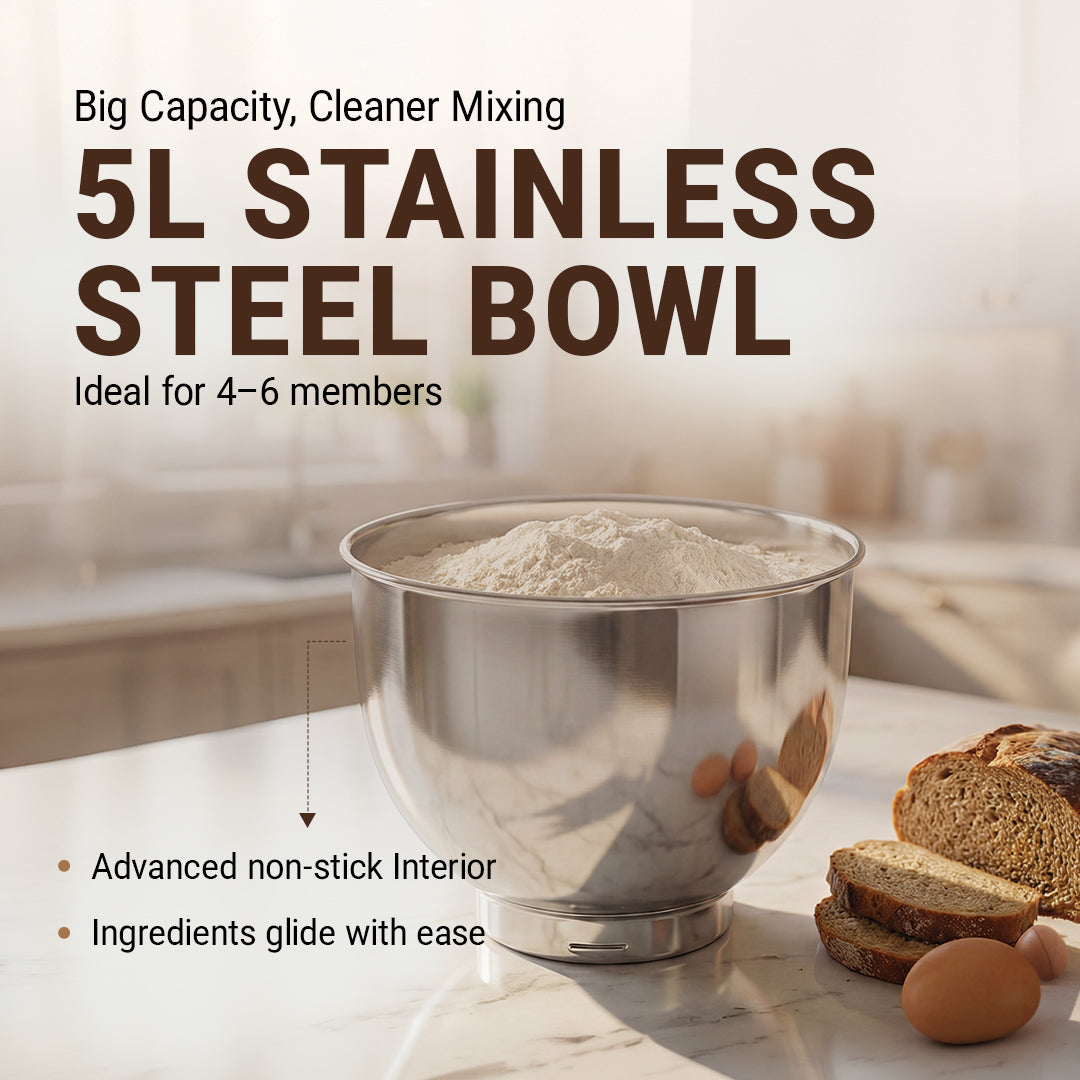 Dylect BetterMix Stand Mixer | 1300W Motor