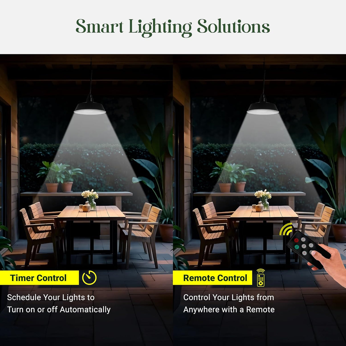 DYLECT Solar Eco Pendant Light