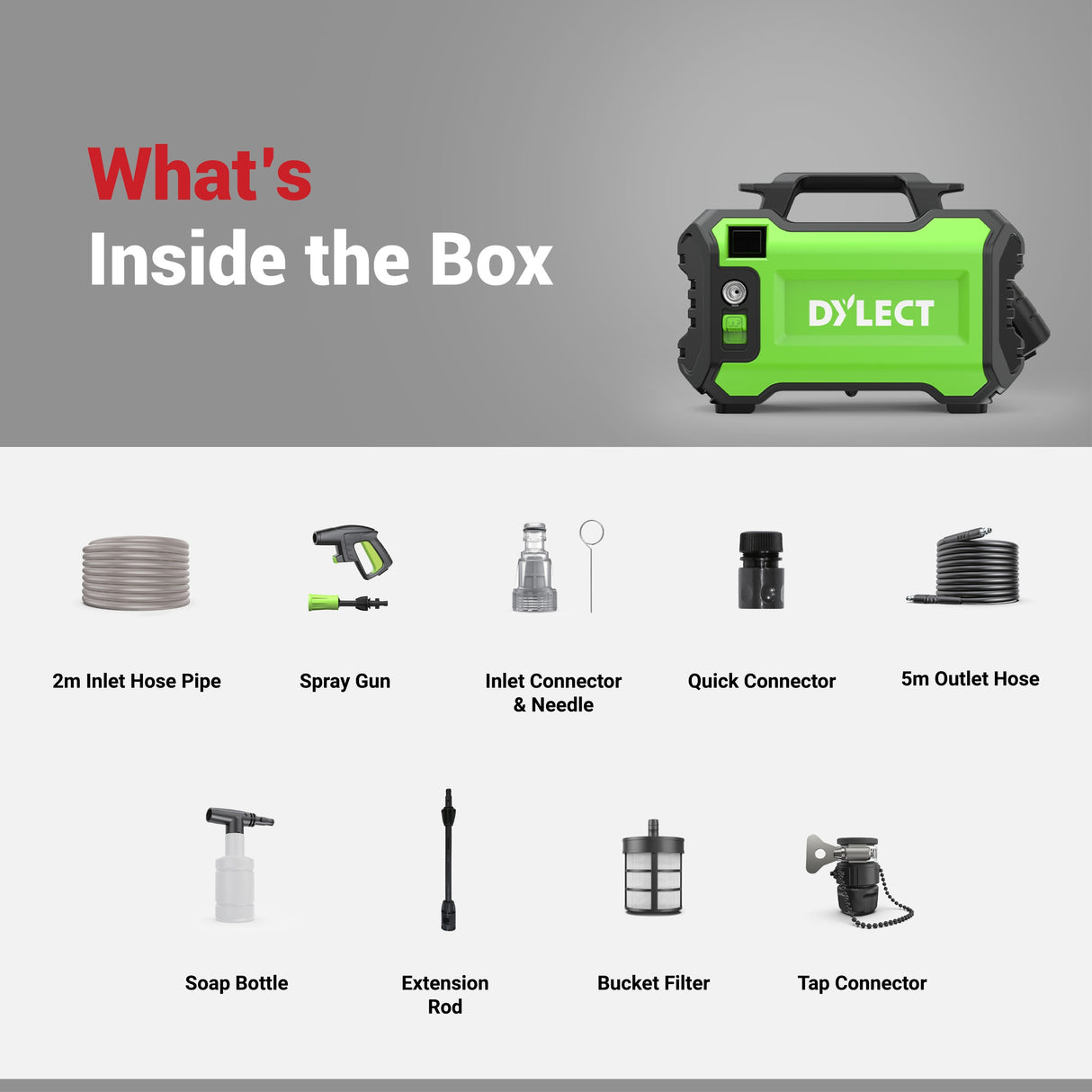 Dylect Ultra Clean Plus High Pressure Washer