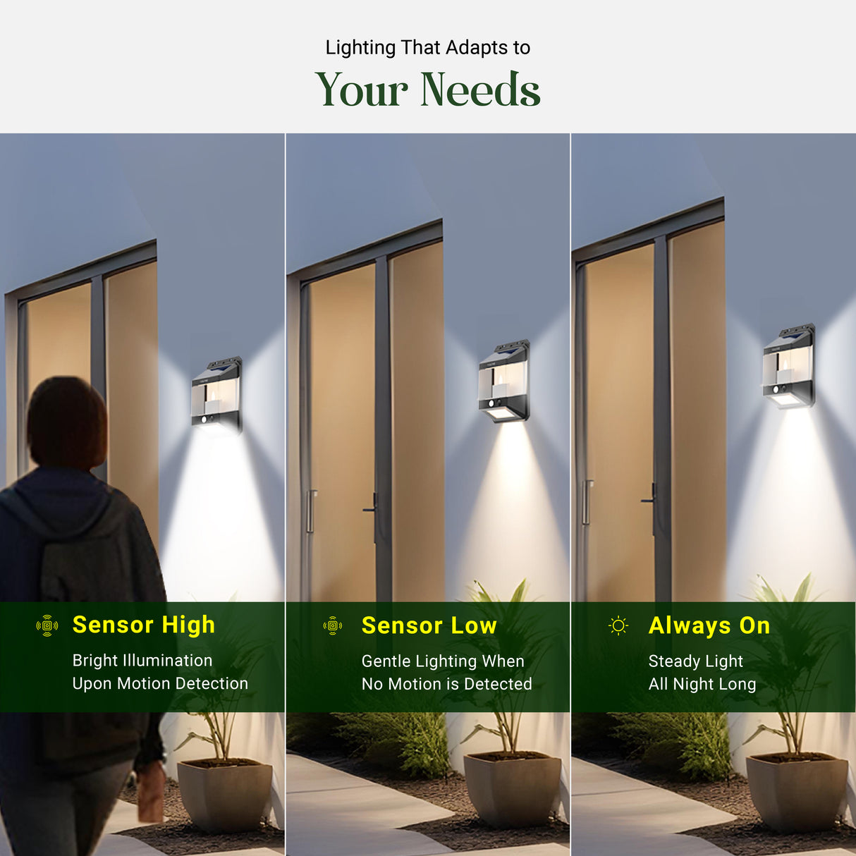 DYLECT Solar Candle Wall Light (S)