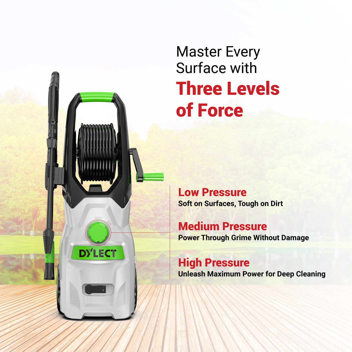 Dylect Ultra Force Pro High Pressure Washer