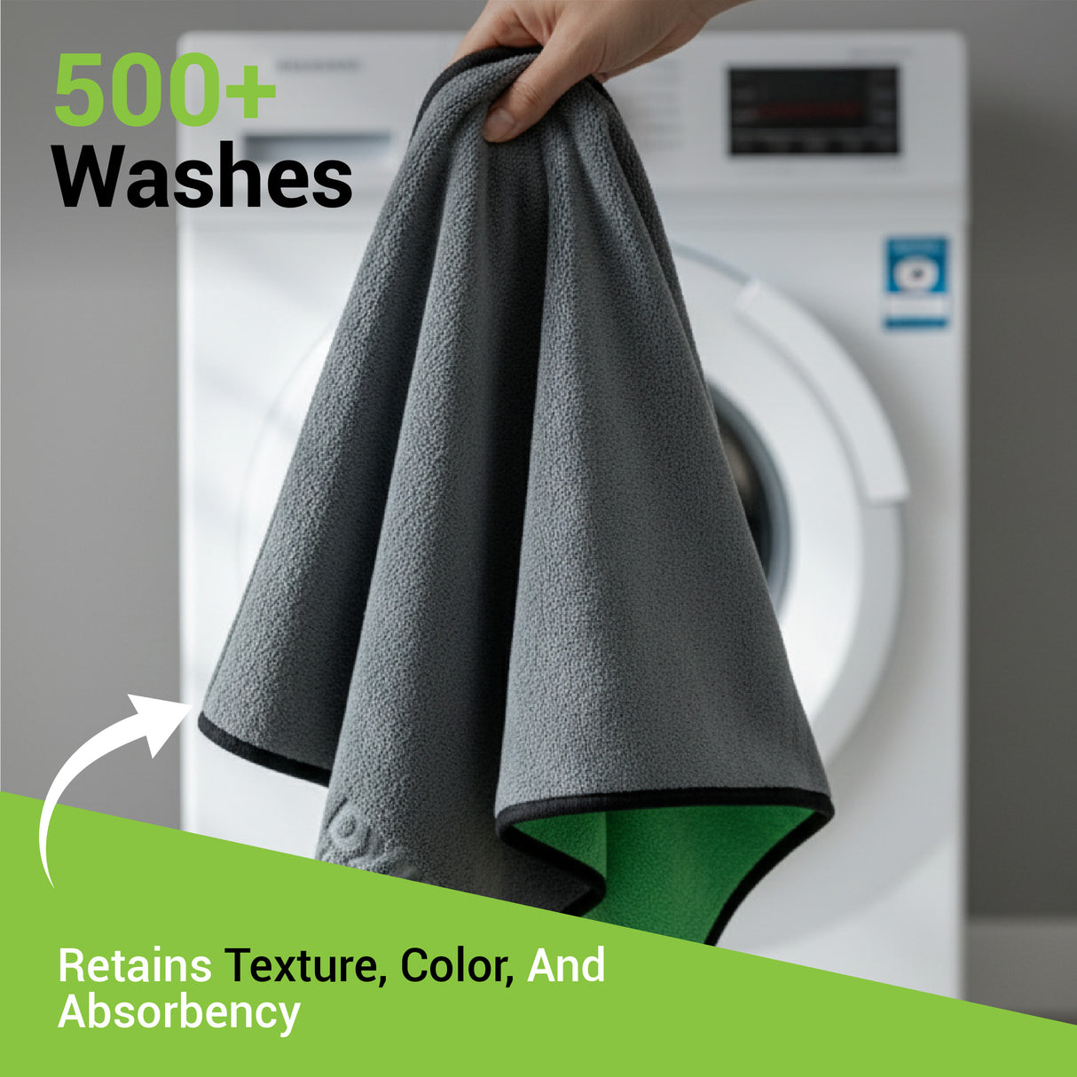 Dylect 600 GSM Microfiber Car Drying & Cleaning Towel