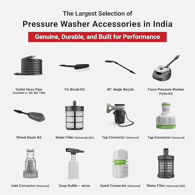 DYLECT ULTRA POWER High Pressure Washer Patio Kit