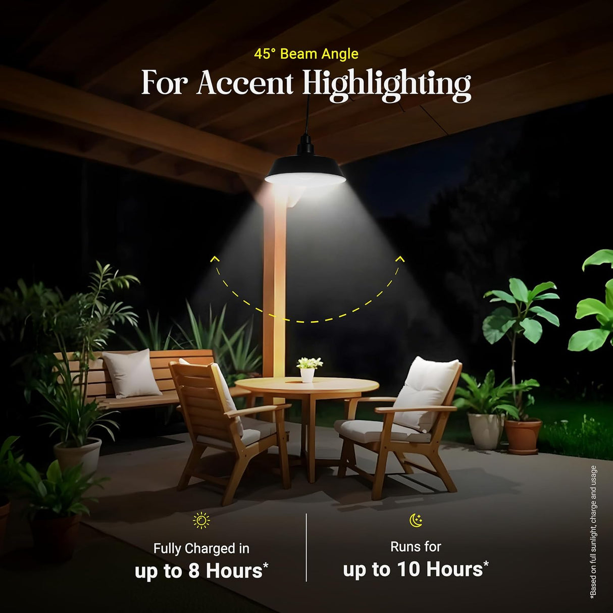 DYLECT Solar Eco Pendant Light