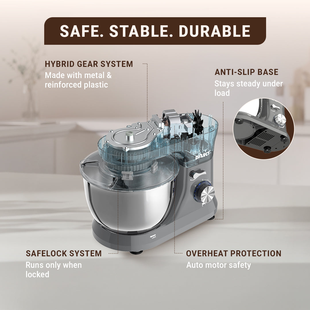 Dylect BetterMix Stand Mixer | 1300W Motor