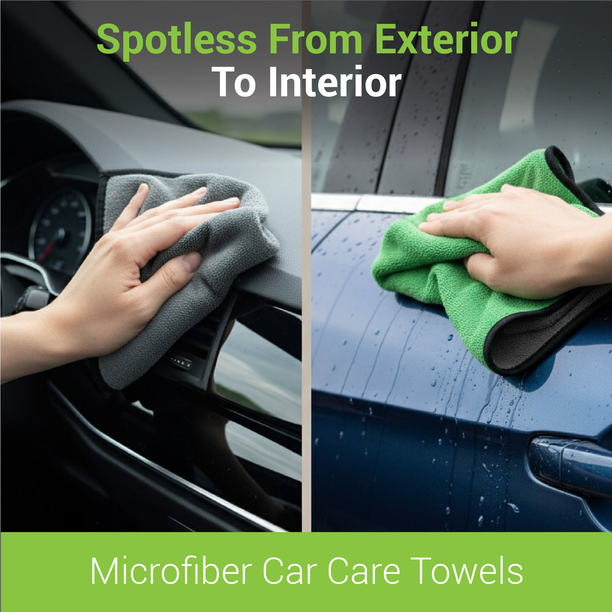 Dylect 600 GSM Microfiber Car Drying & Cleaning Towel