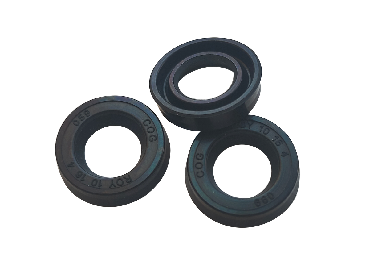 Dylect® Pressure Washer Genuine Spare Part – Water Seal 10×16×4 (Located in Pump Head – High-Pressure Water Seal Position) | NBR Rubber | Compatible Only with Flow Prime Model (Pack of 3)