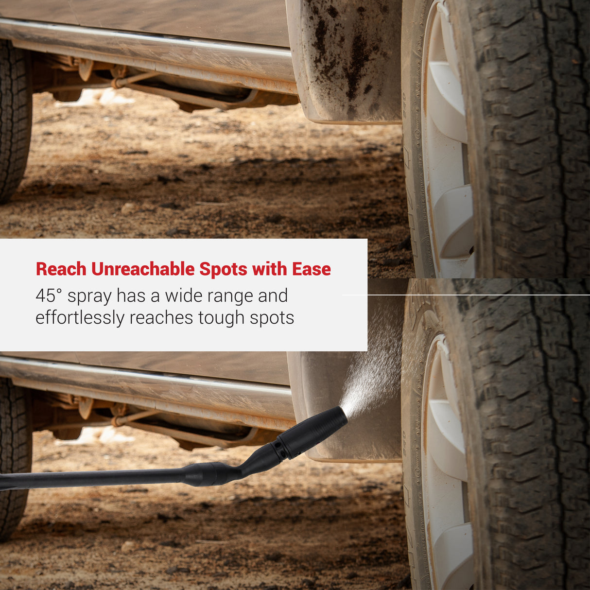 DYLECT High Pressure Washer 45° Angle Nozzle