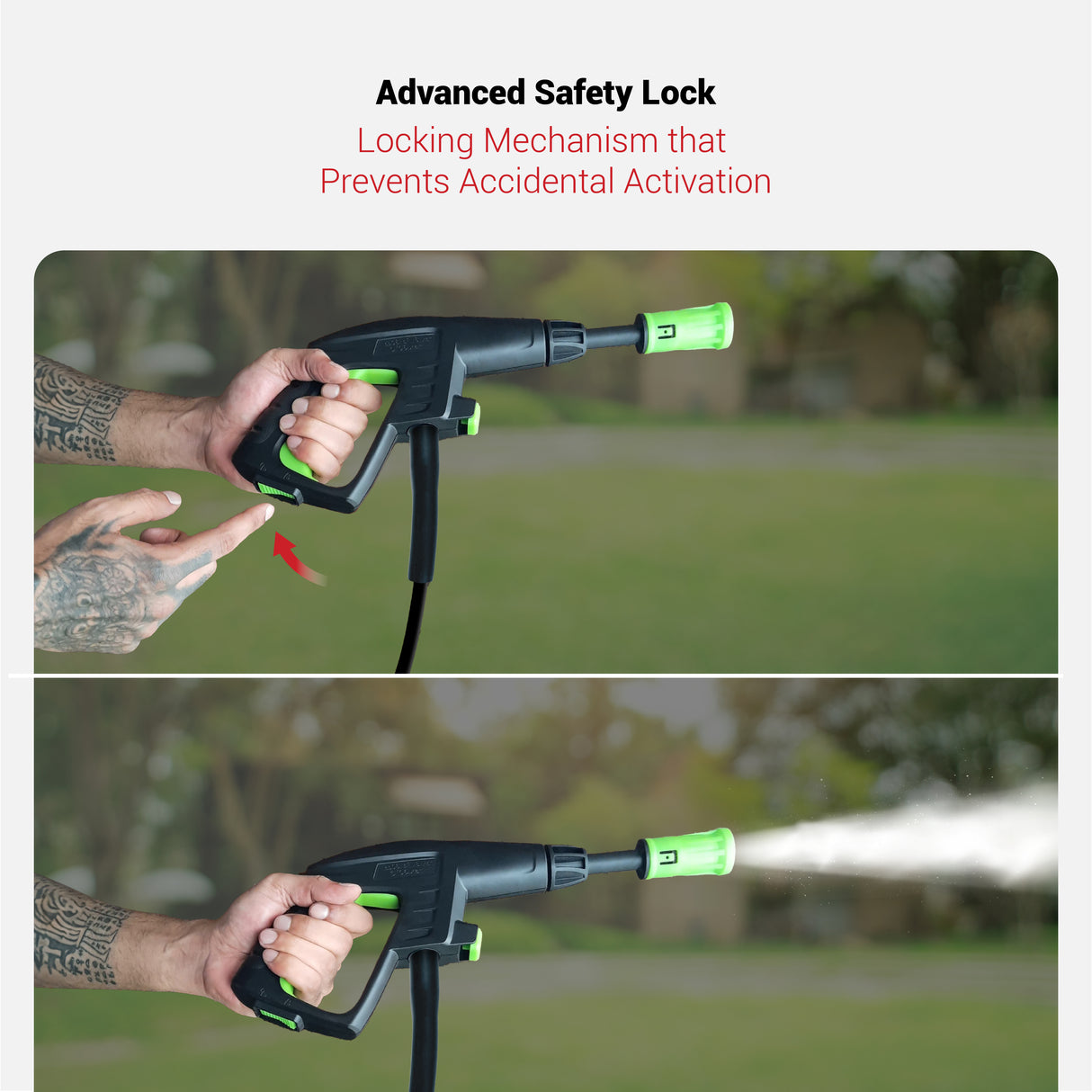 DYLECT ULTRA CLEAN & ULTRA Flow High Pressure Washer Gun