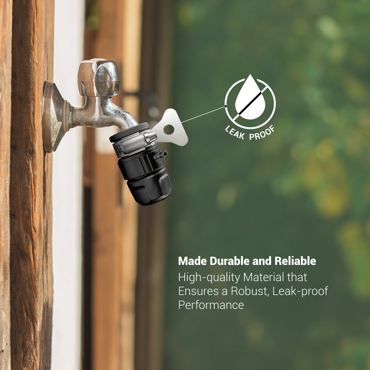 DYLECT High Pressure Washer Tap Connector (Universal)