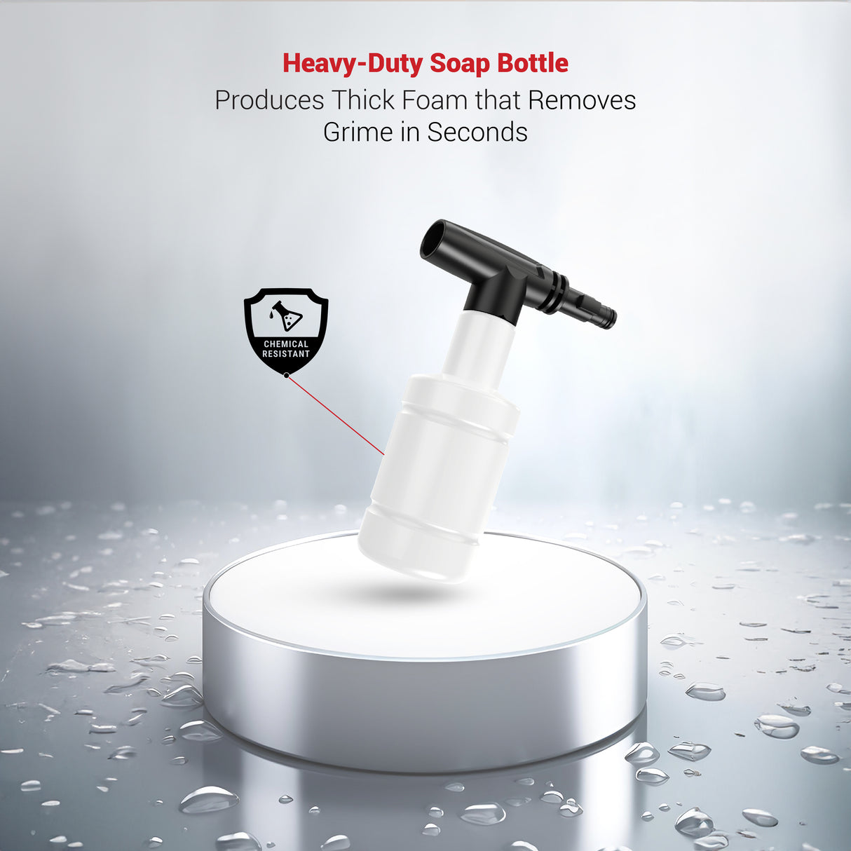 DYLECT High Pressure Washer Soap Bottle – 400 ML