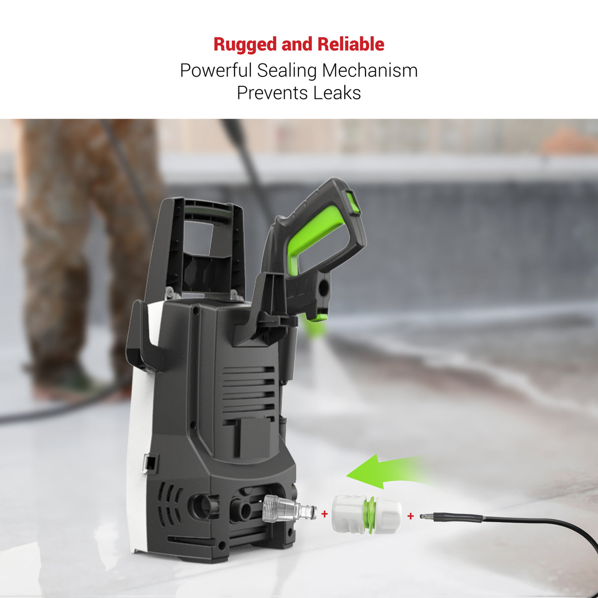 DYLECT High Pressure Washer Quick Connector (Universal)