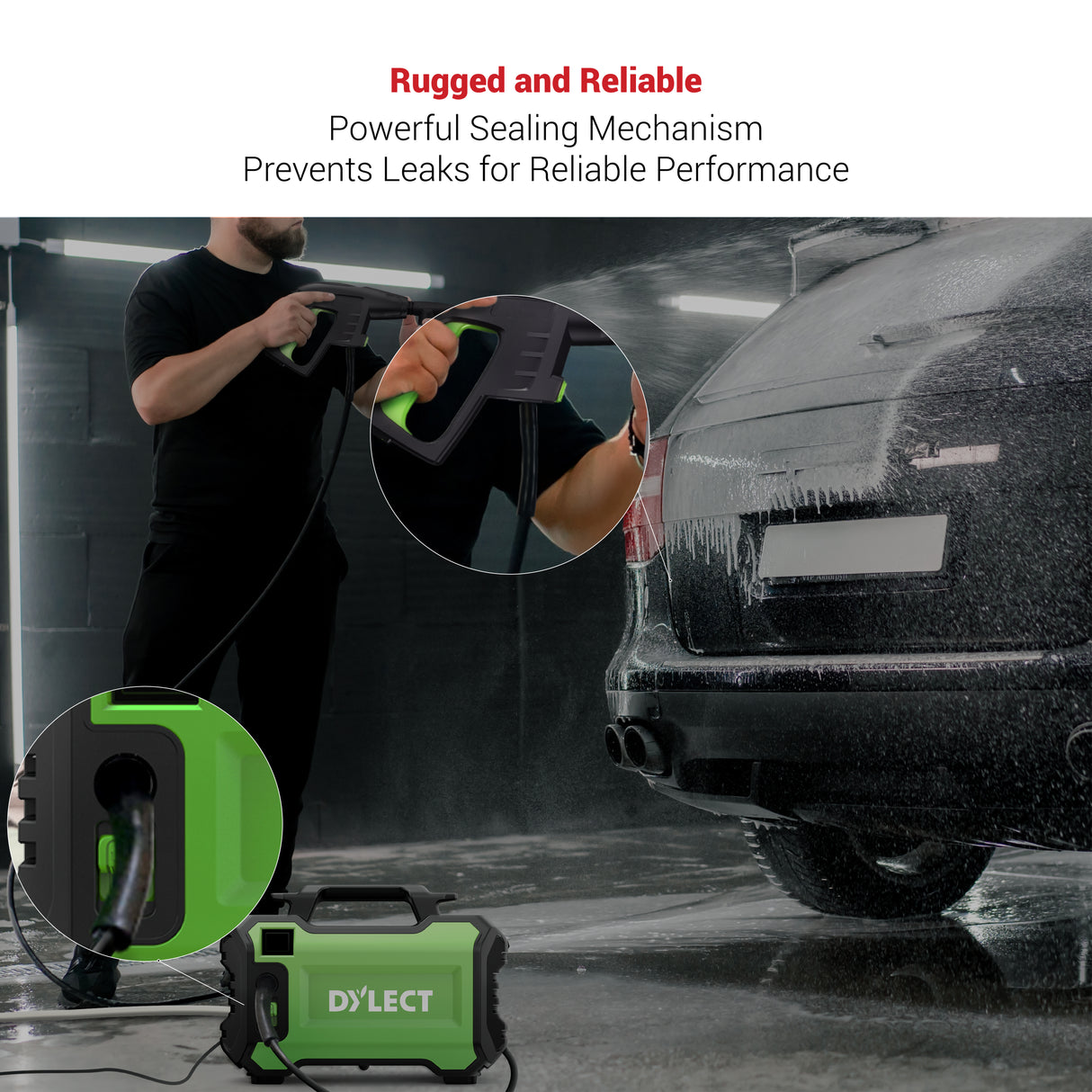 DYLECT High Pressure Washer 5M Outlet Hose Pipe