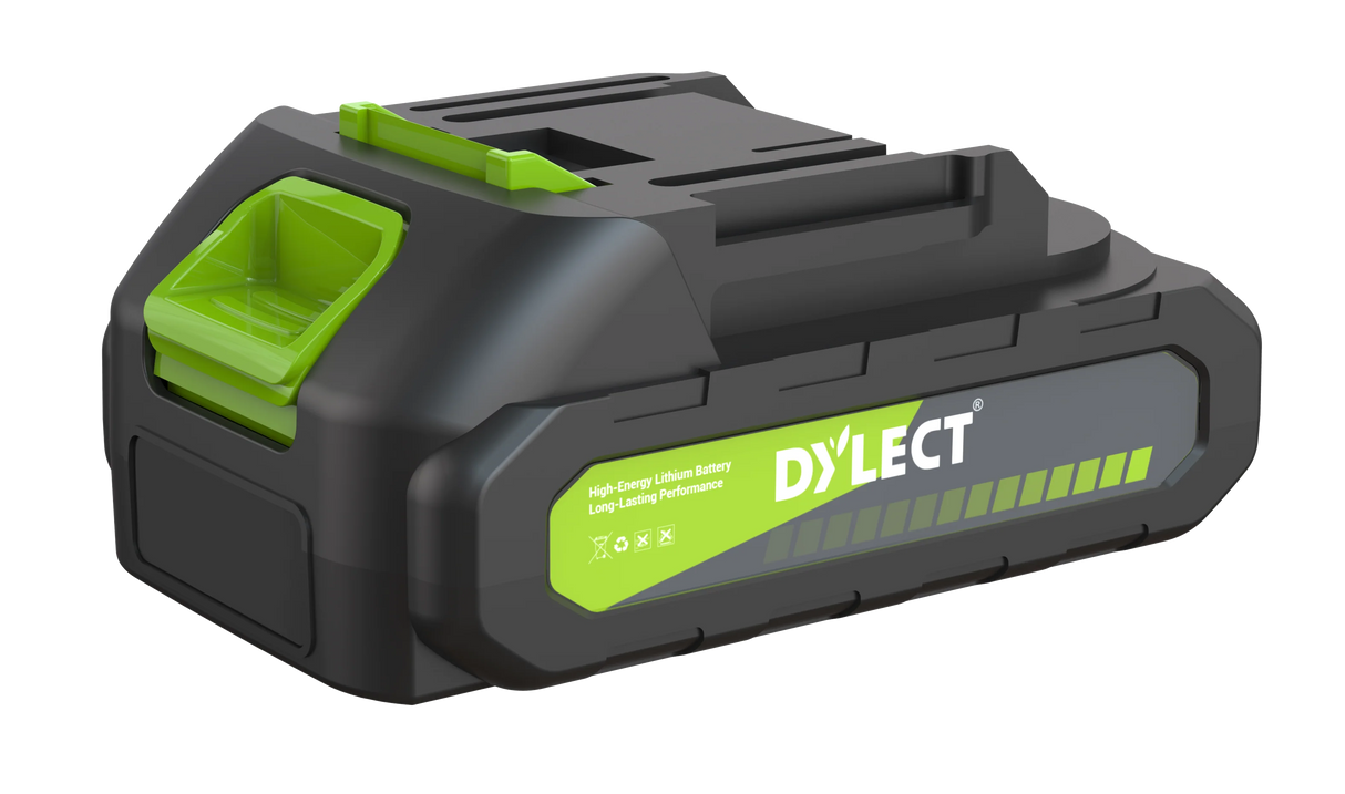 DYLECT® AirWash Go Pressure Washer 6500mAh Battery with indicator