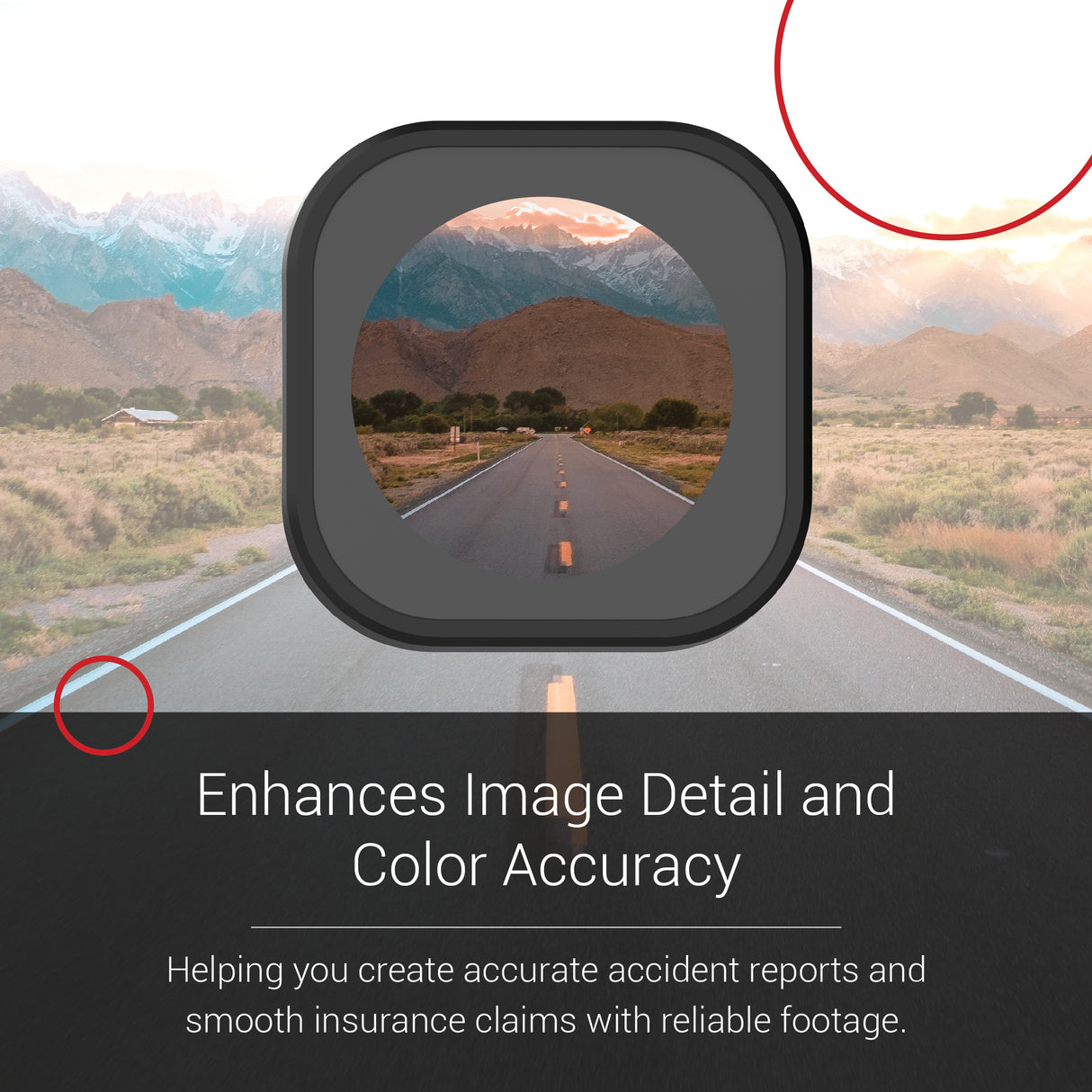 Dylect Dash Cam CPL Filter