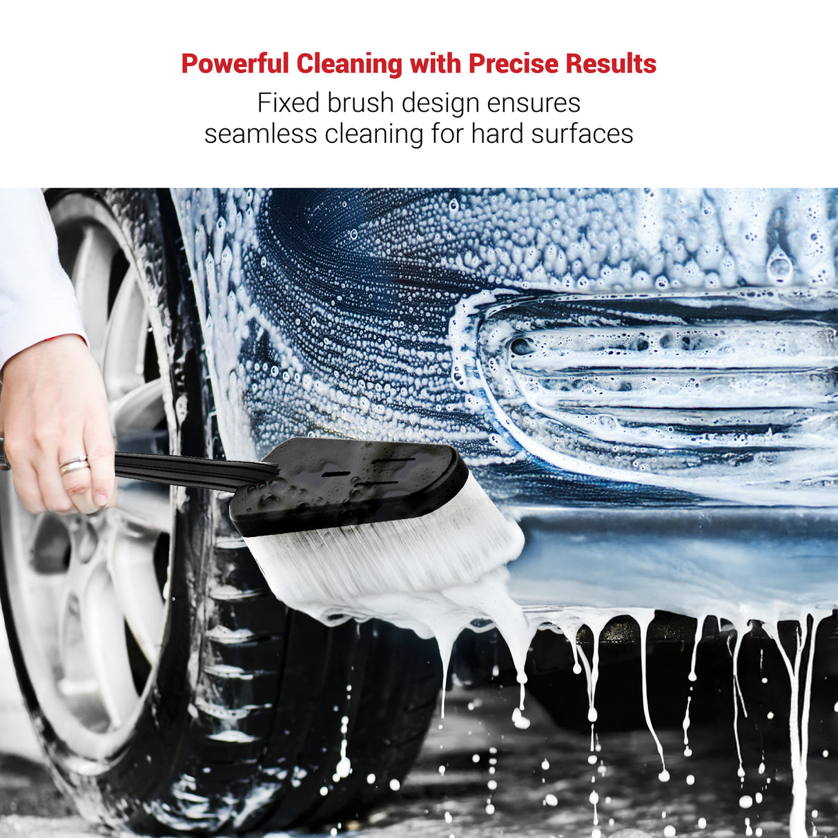 DYLECT High Pressure Washer Fix Brush Kit