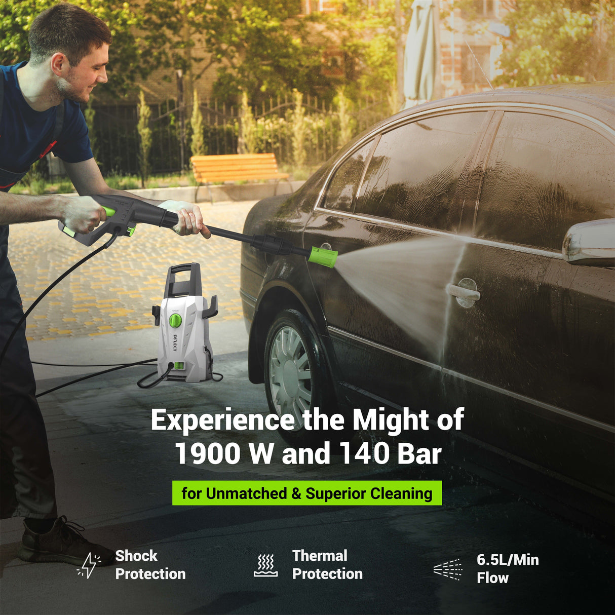 Dylect Ultra Flow Plus High Pressure Washer