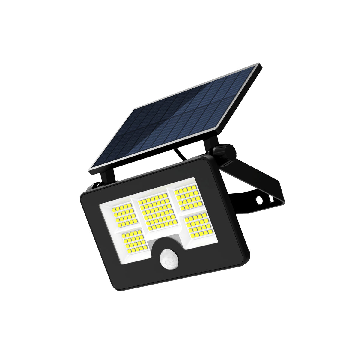 Dylect Eco Solar Flood Light with Adjustable Solar Panel - Medium