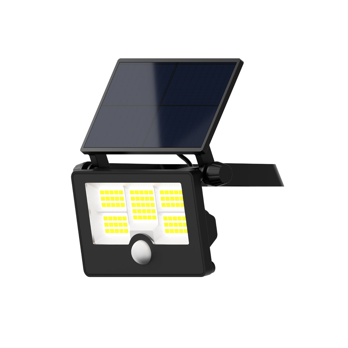 Dylect Eco Solar Flood Light with Adjustable Solar Panel - Small