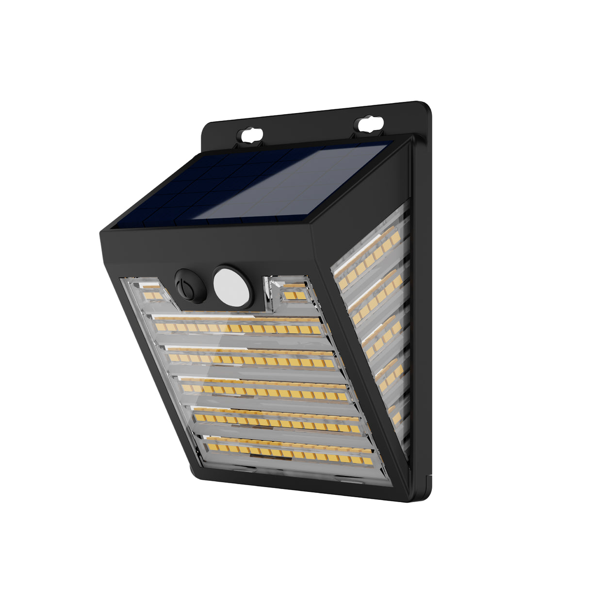 Dylect Eco Solar Wall Sensor Light – Front and Side Illumination (150 Lumen)