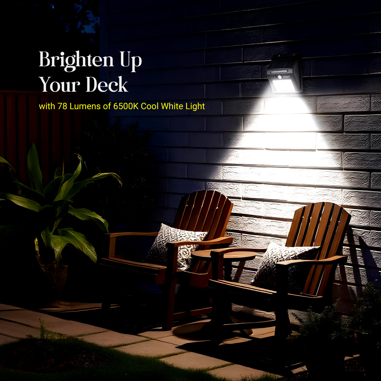 Dylect Eco Solar Wall Sensor Light