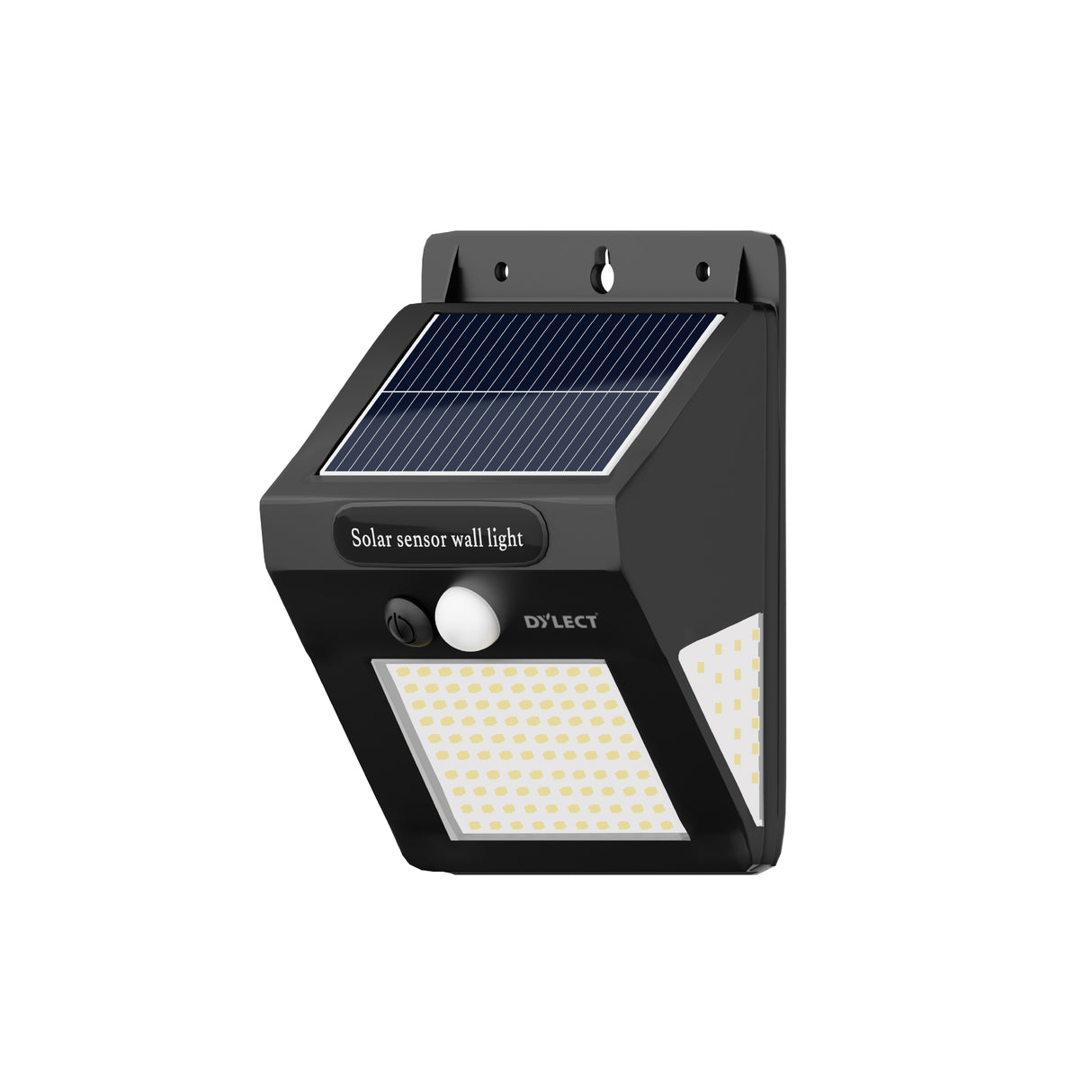 Dylect Eco Solar Wall Sensor Light – Front and Side Illumination -100 Lumen