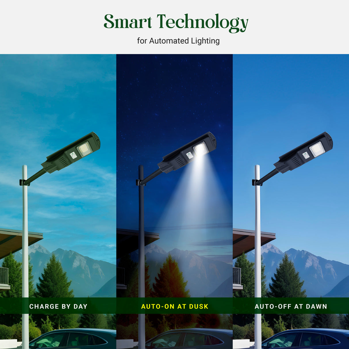 Dylect Eco Solar Integrated Street Light – 50W