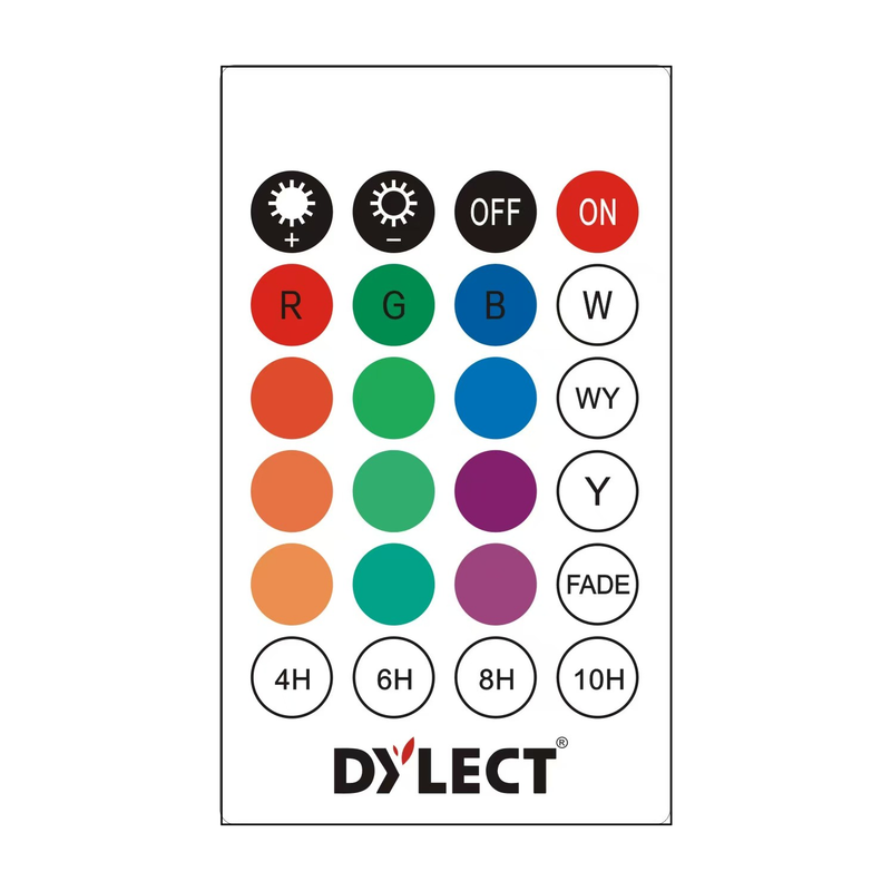 Dylect® Wireless Remote Control for Solar Pillar Lamp/ Wall Light/ Lawn Light/ Spike Light Only