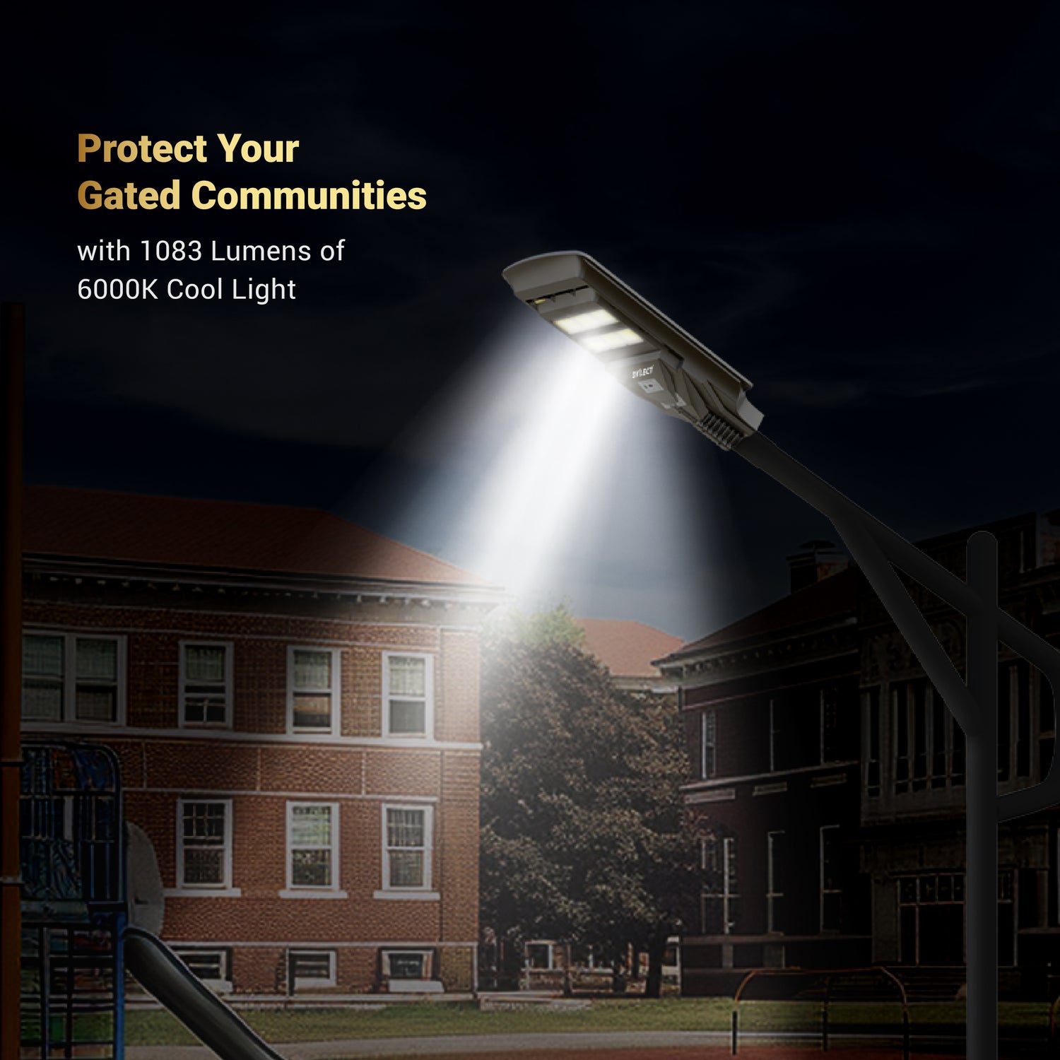 Dylect Luxe Solar All-In-One Street Light – 200W